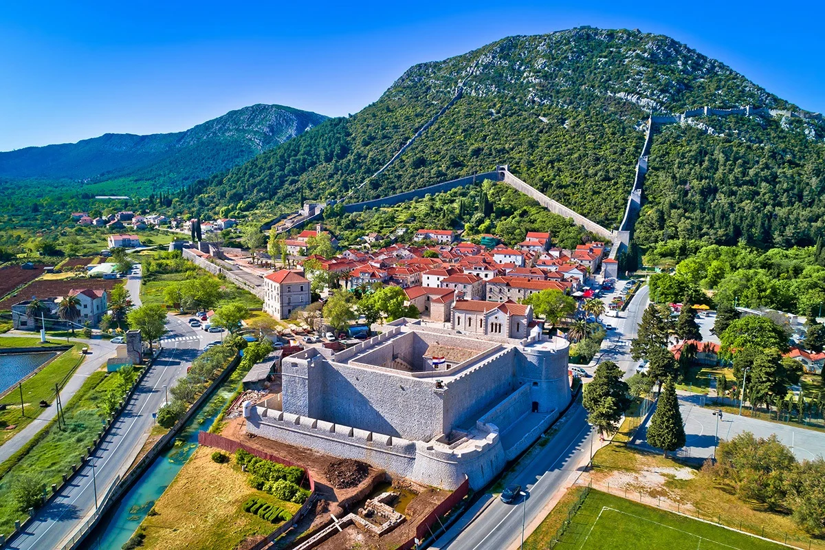 Fortress Ston, Croatia